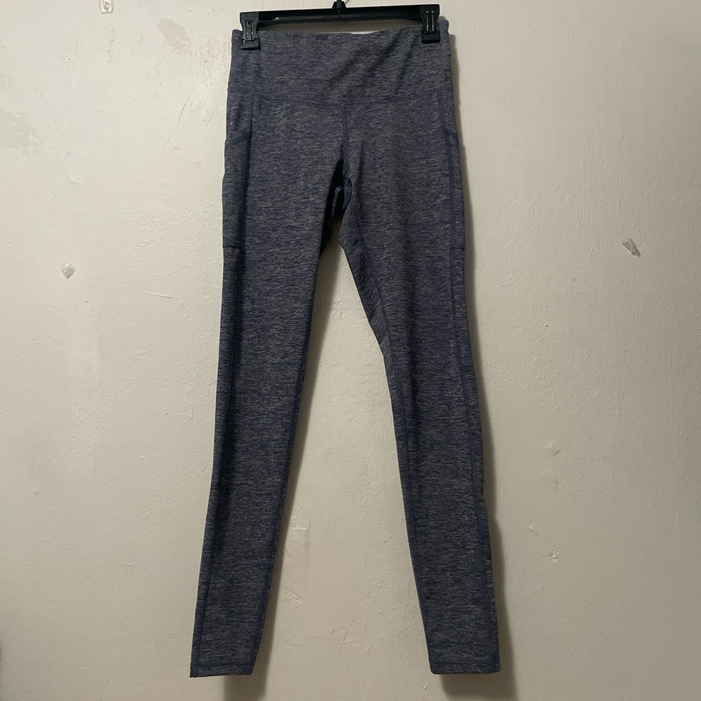 Champion Women's Size Medium Blue Leggings High Rise